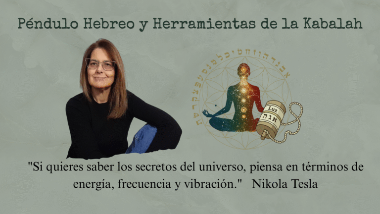 Péndulo Hebreo y herramientas de la Kabalah
